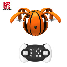 Mini basketball gravity sensor flying egg X47C Foldable wifi selfie drone with 480P/720P HD camera Headless Mode Altitude hold